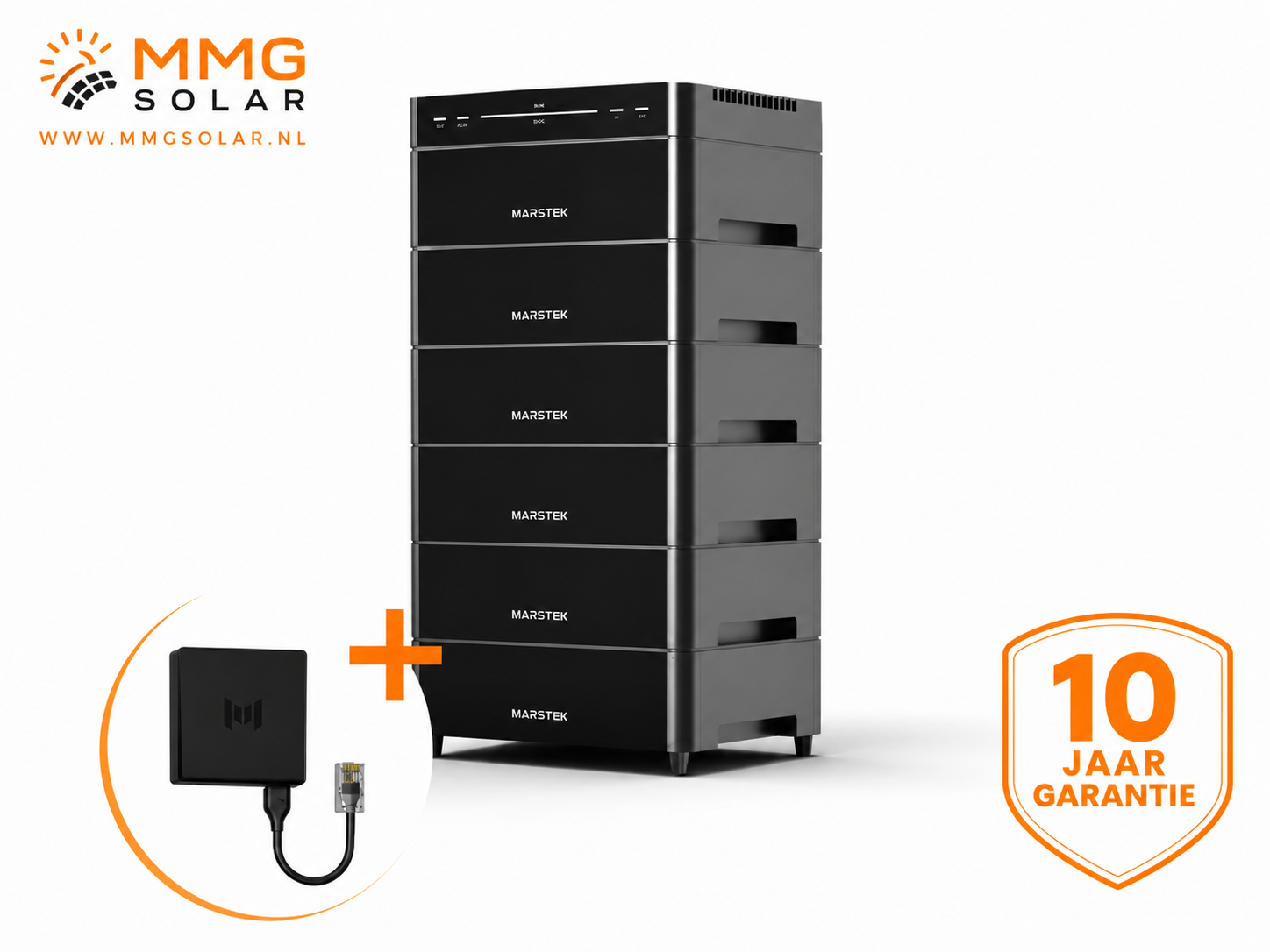 Marstek Venus D – Omvormer + 5 Batterijen (12.80 kWh) inclusief p1 meter